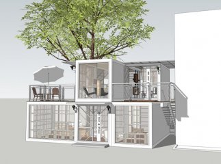 這集裝箱都要美爆了!創(chuàng)意集裝箱民宿酒店設(shè)計(jì)